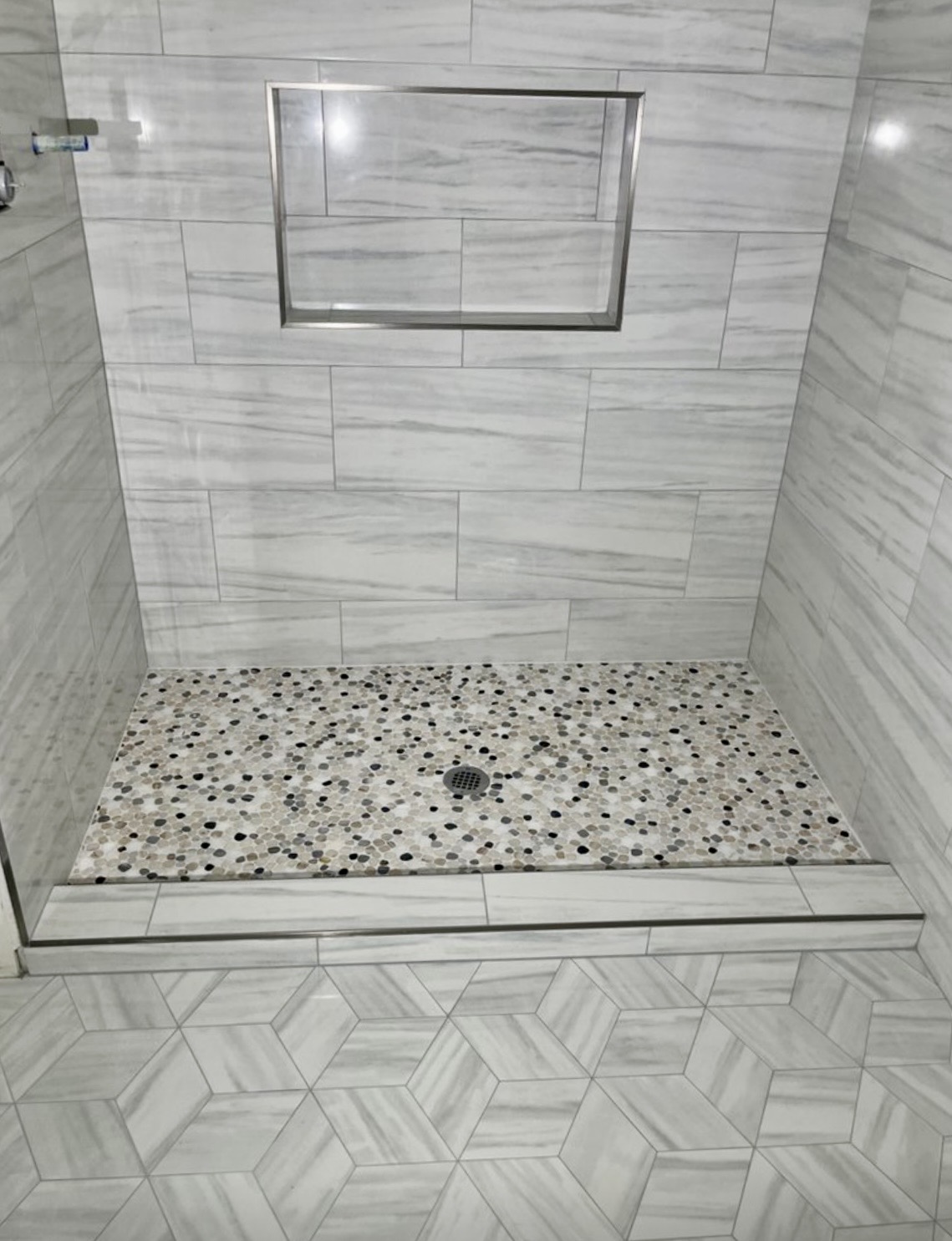 Grout cleaning and sealing project
